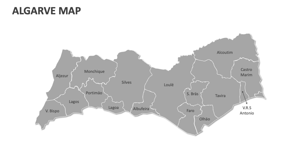 Algarve Map